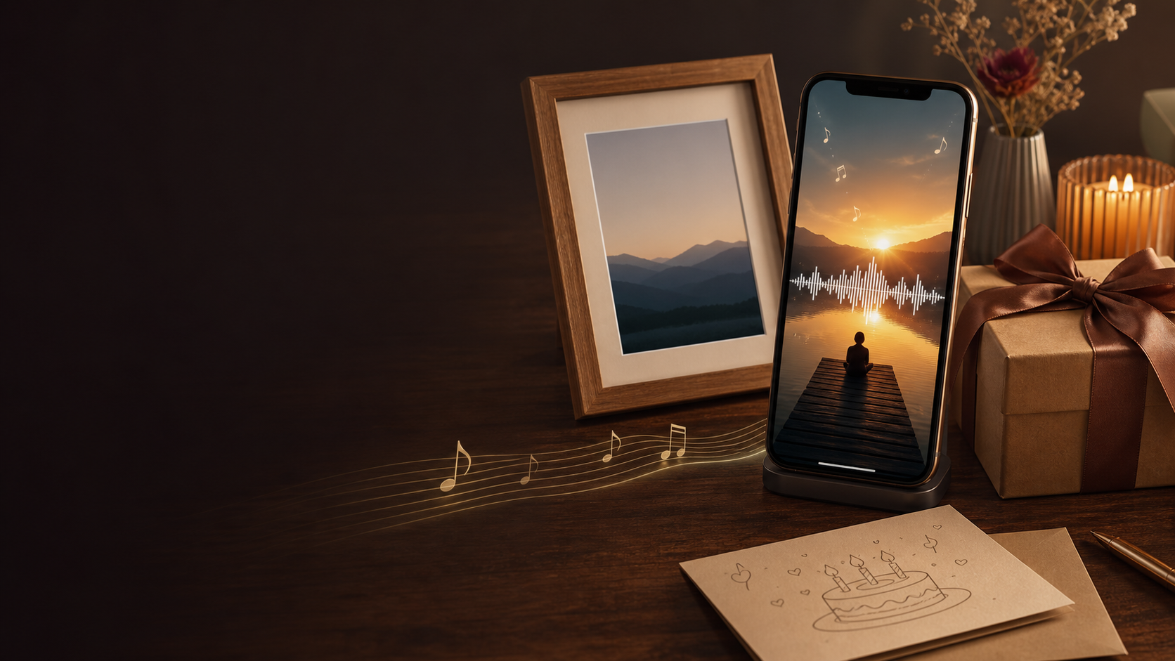 Personalized birthday song gift preview